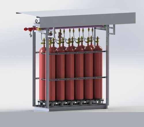 CO2 Suppression System